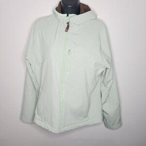 Firefly Mint Green Lightweight Fleece Lined Jacket